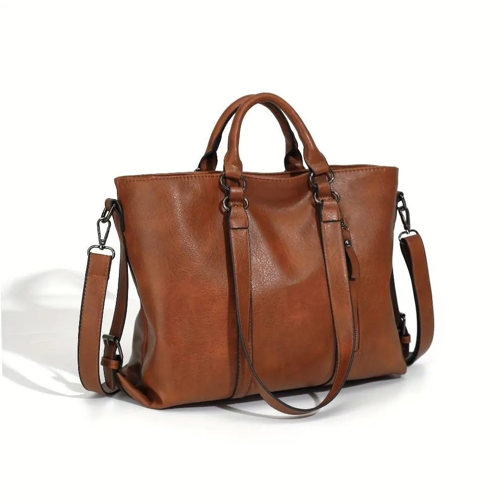 Vallénoir Heritage Tote – Vintage-Inspired Sophistication for Everyday Versatility