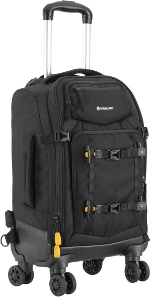 VANGUARD ALTA FLY 55T G2 DSLR Camera Backpack, 8 Wheel Spinner/Trolley, Black