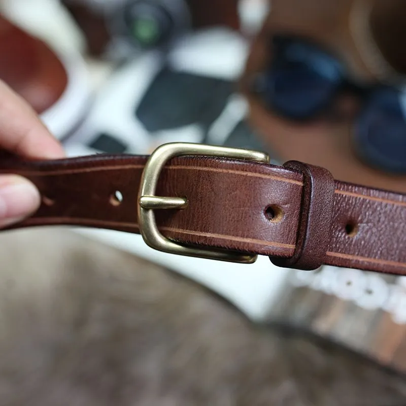 Vegetable Tanned Leather Waist Bag