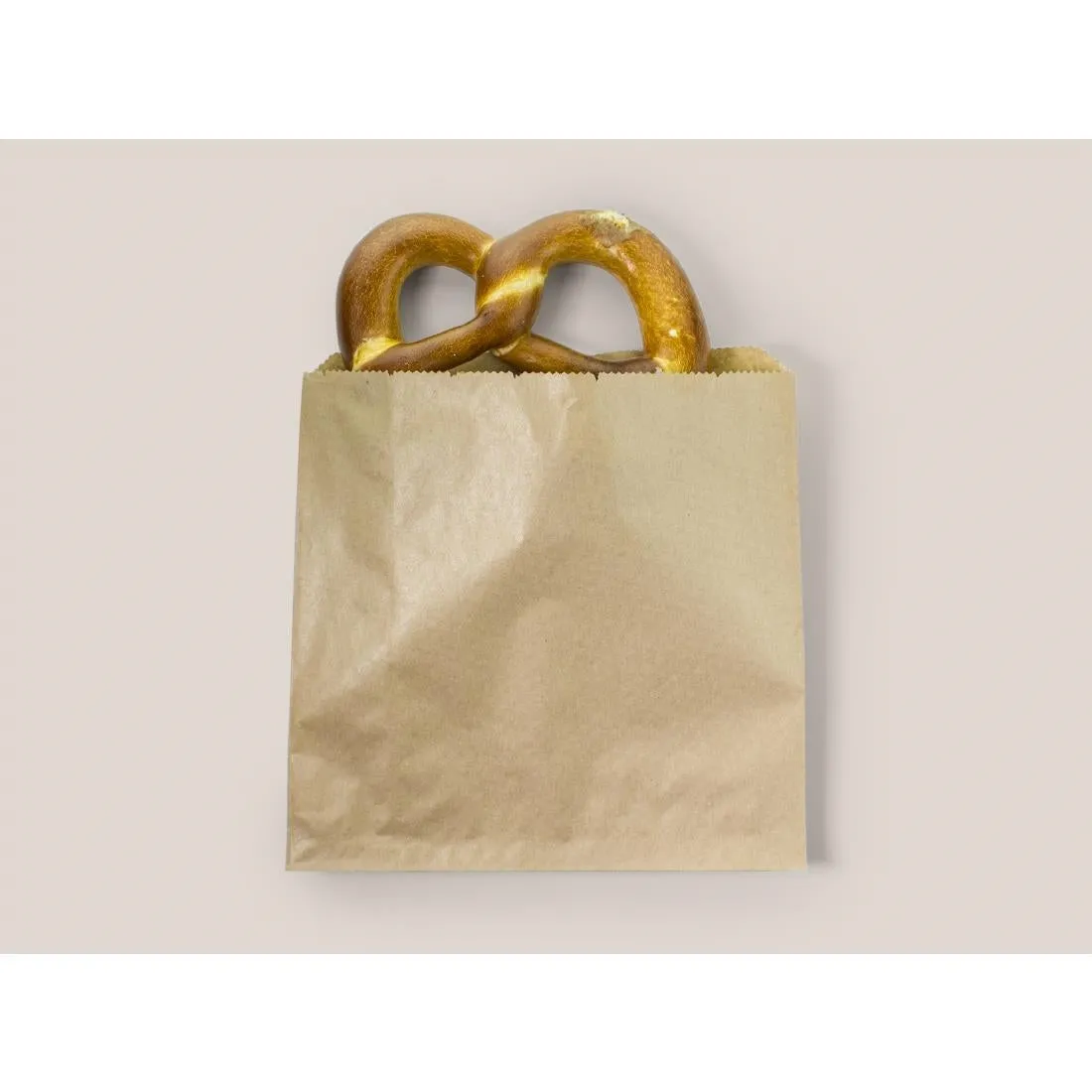 Vegware Compostable Paper Sandwich Bags Kraft - 10x10" (1000 pack)