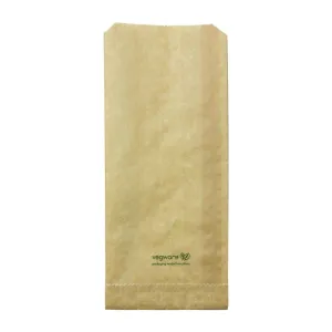 Vegware Compostable Therma Paper Hot Food Bags 292 x 127mm (500 pack)