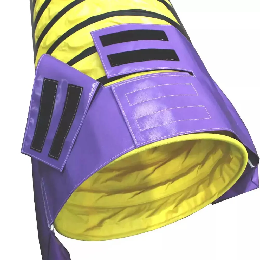 Velcro - Adjustable Triangular Tunnel Bags (2-pieces), BLUE - ON Regionals