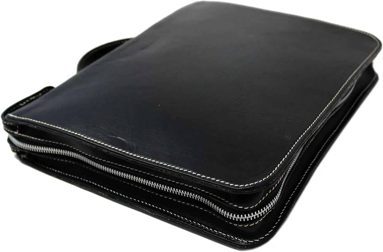 Venezia Full Grain Leather Laptop Case Portfolio Briefcase Attache