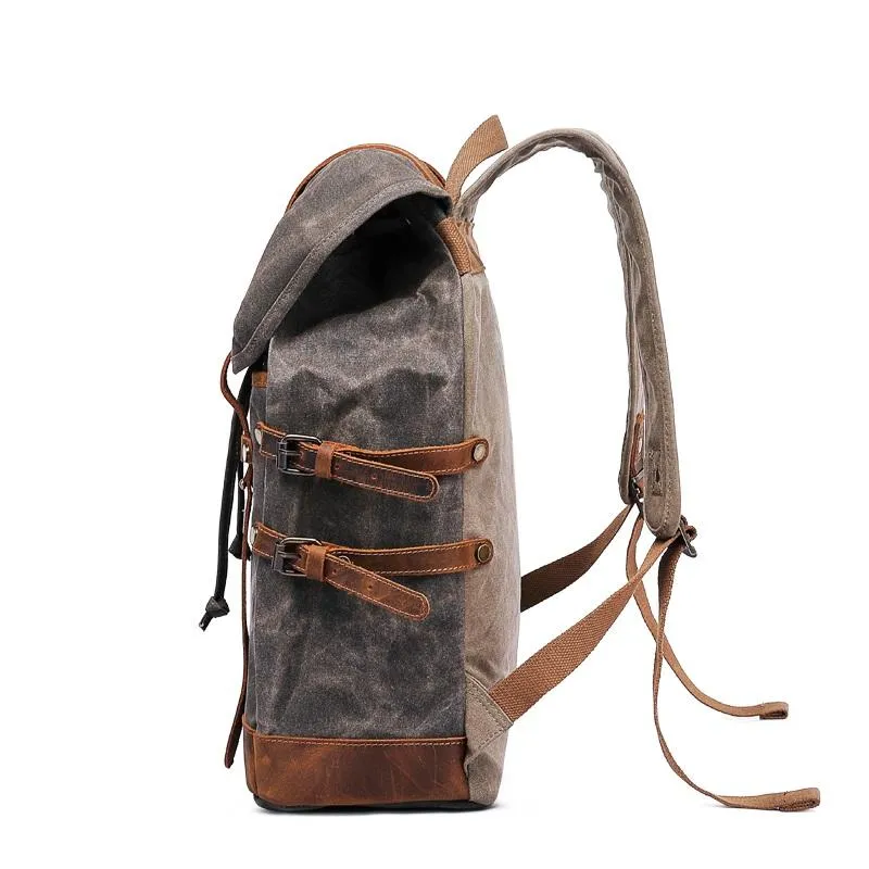 Vintage-Stil Rucksack | ROSTOCK