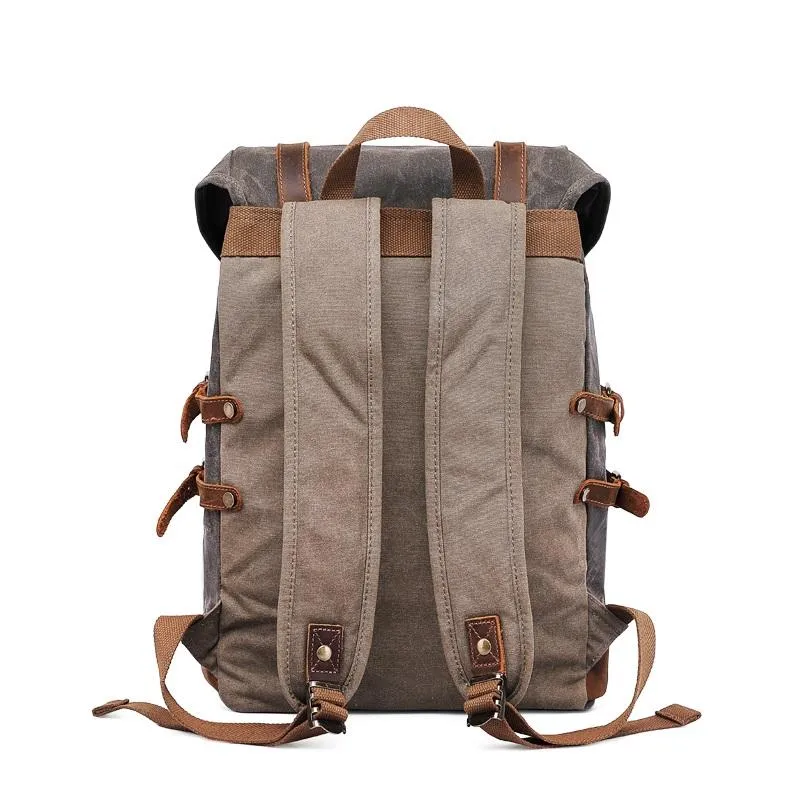 Vintage-Stil Rucksack | ROSTOCK