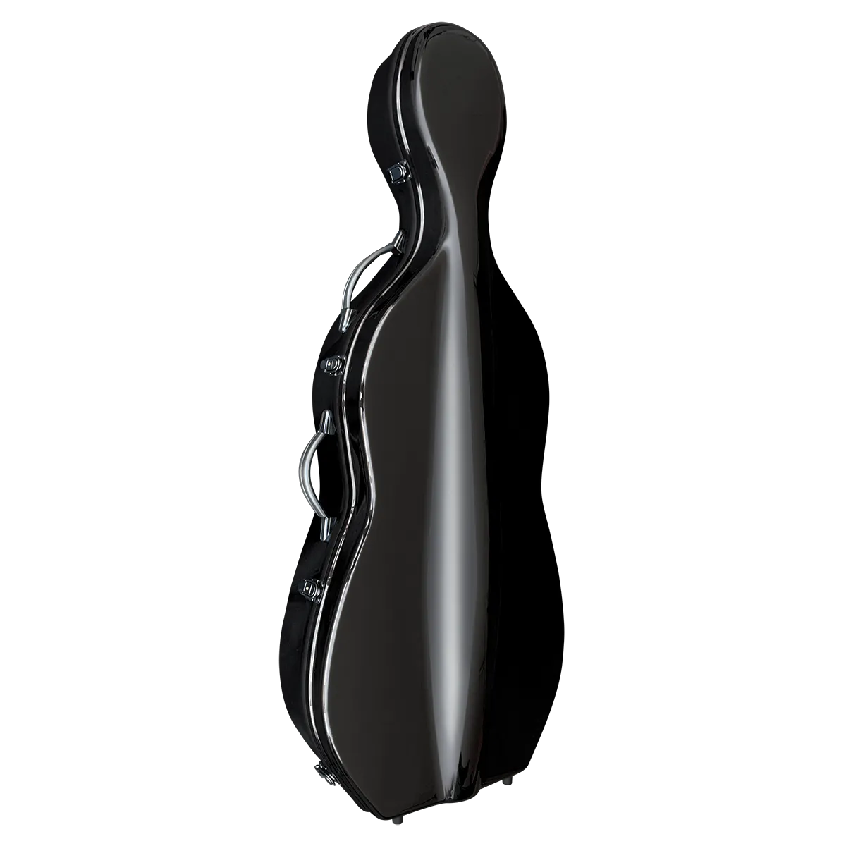 Vivo Deluxe Fibreglass Cello Case 4/4 Black