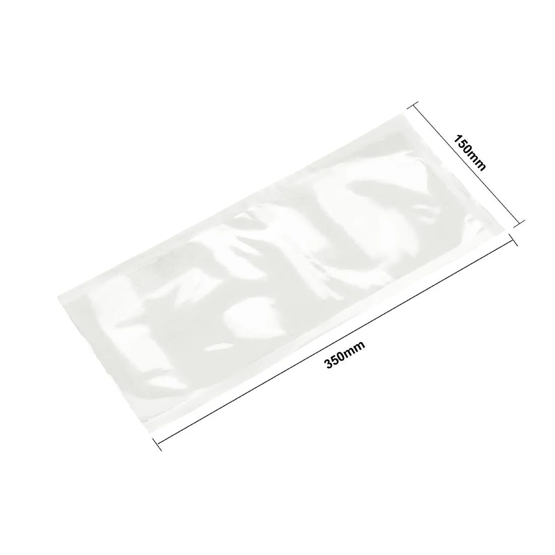 Vogue Compostable Embossed Vacuum Sealer Bags 150x350mm (50 pack)