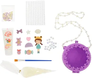 VOSAREA Sticky Bag Material Kit for Boys and Girls 1 Set Girls Handbag DIY Fun Learning Toy Set