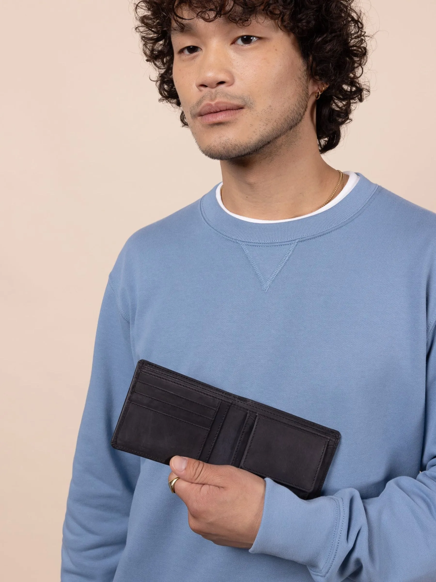 Wallet Tobi Black Leather | O My Bag