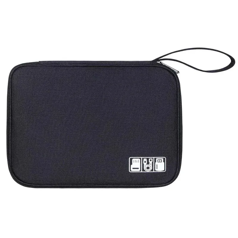 Waterproof Electronics Organizer Bag – Travel Cable & Accessories Storage Pouch
