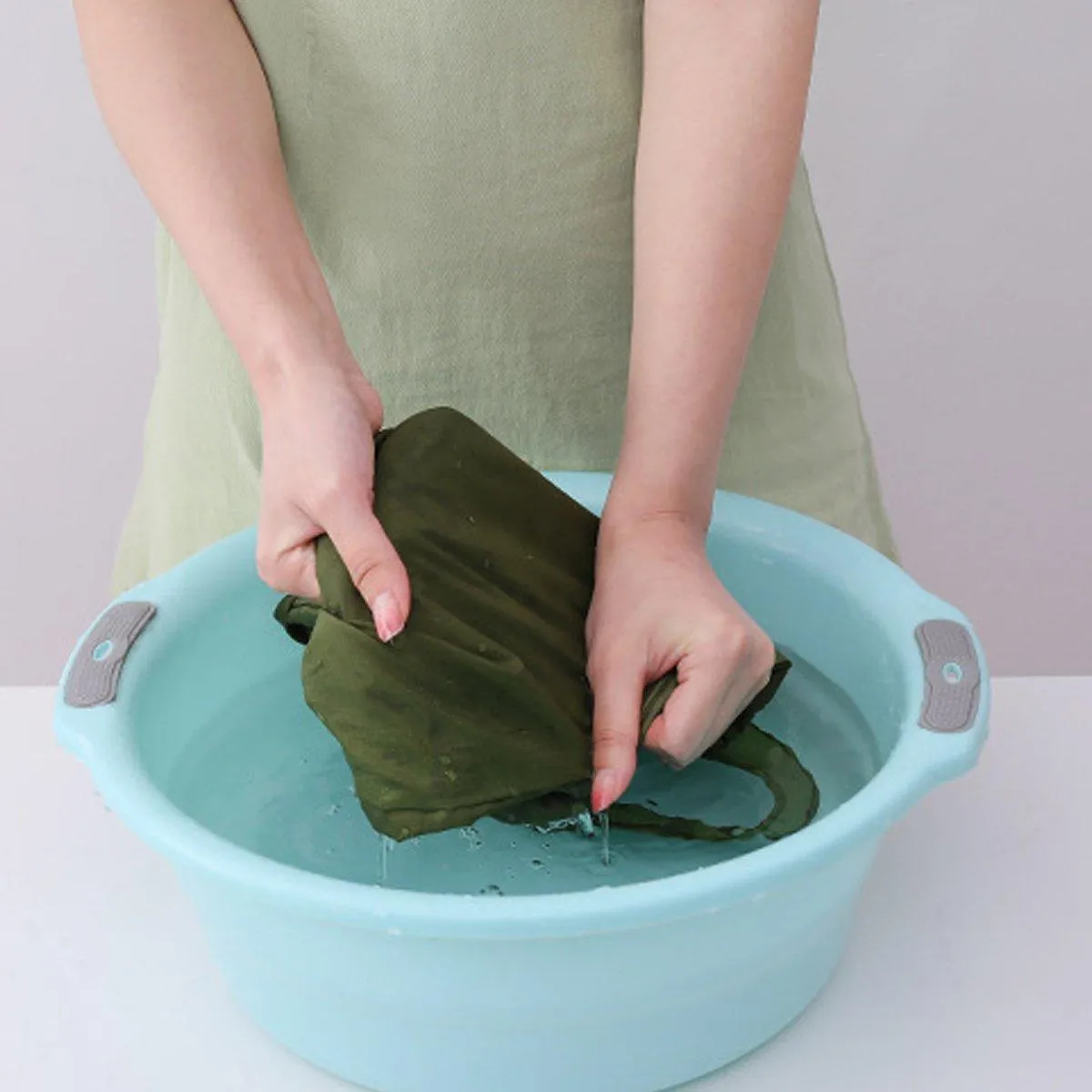 Waterproof Foldable Fabric Reusable Grocery Bags 1PC