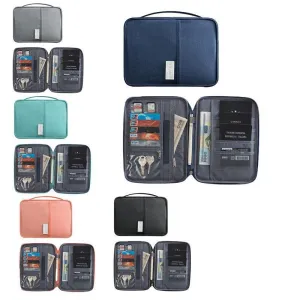 Waterproof Travel Passport Wallet 1PC 2Sizes 5Colours