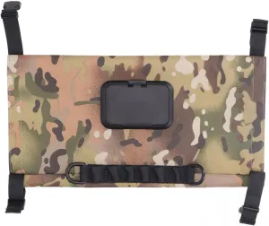 Weatherproof Hanging Toilet Paper Holder | Canvas Wet Wipes Container for Camping/RV/Car | Adjustable Strap & Flip Cover | Outdoor Design