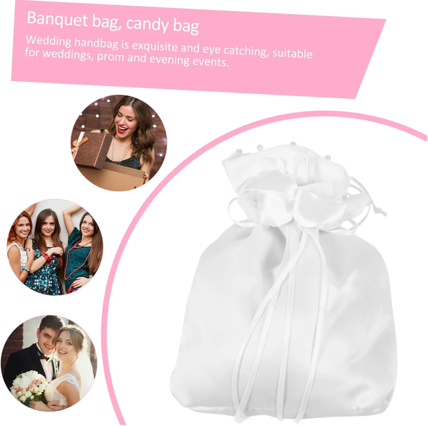 Wedding Supplies Handbags Wedding Purses for Bride Dress Purses for Women Evening Formal Purses for