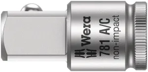 Wera 05042671001 781 A 1/4" Connection parts, 781 A/C x 1/2 x 36 mm x 1/4"