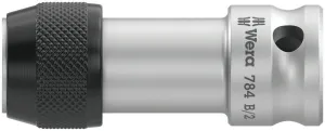 Wera 05042765001 784 B 3/8" Adaptor with quick-release chuck, 784 B/2 x 5/16" x 50 mm