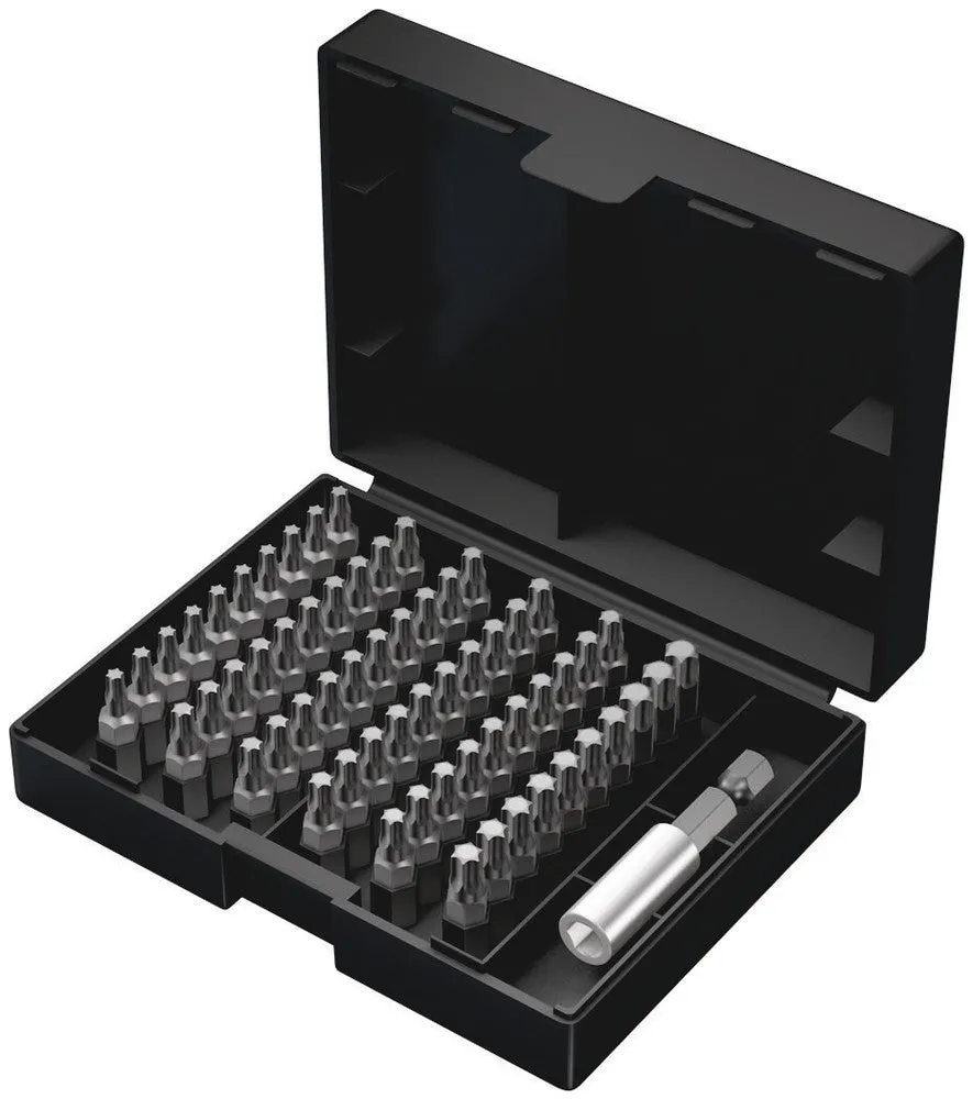 Wera 05057909001 Bit-Safe 61 Universal 4, 61 pieces