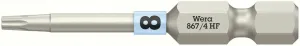 Wera 05060505001 867/4 TORX® HF Bits with holding function, TX 8 x 50 mm