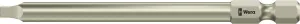 Wera 05071099001 3868/4 Square-Plus bits, stainless, # 3 x 89 mm