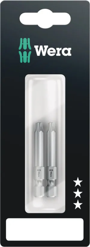 Wera 05073723001 867/4 Z SB Bits, TX 25 x 50 mm, 2 pieces