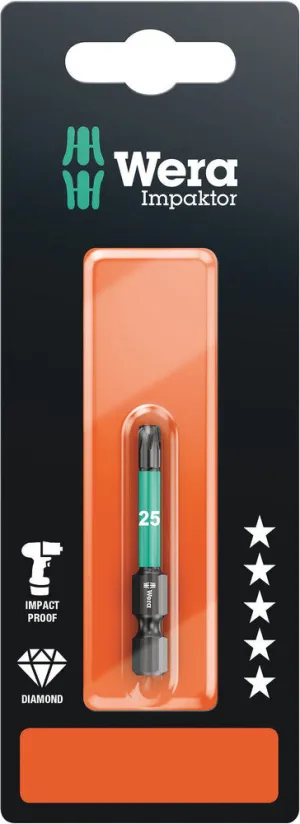 Wera 05073964001 867/4 IMP DC SB Impaktor bits, TX 20 x 50 mm