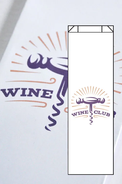Wine Bottle Bag Design #13