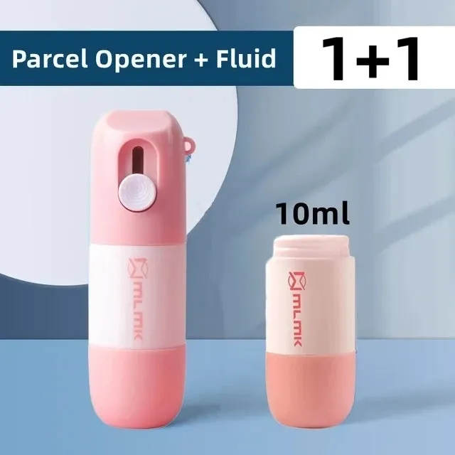 Wipe & Slice 2-in-1 Privacy Protection Fluid & Package Opening Safety Knife