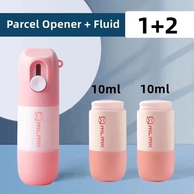 Wipe & Slice 2-in-1 Privacy Protection Fluid & Package Opening Safety Knife