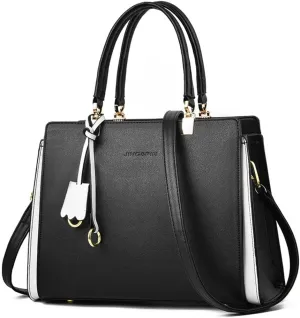 Women Elegant Handbag Classic Top-handle Purses Leather Tote Shoulder Satchels