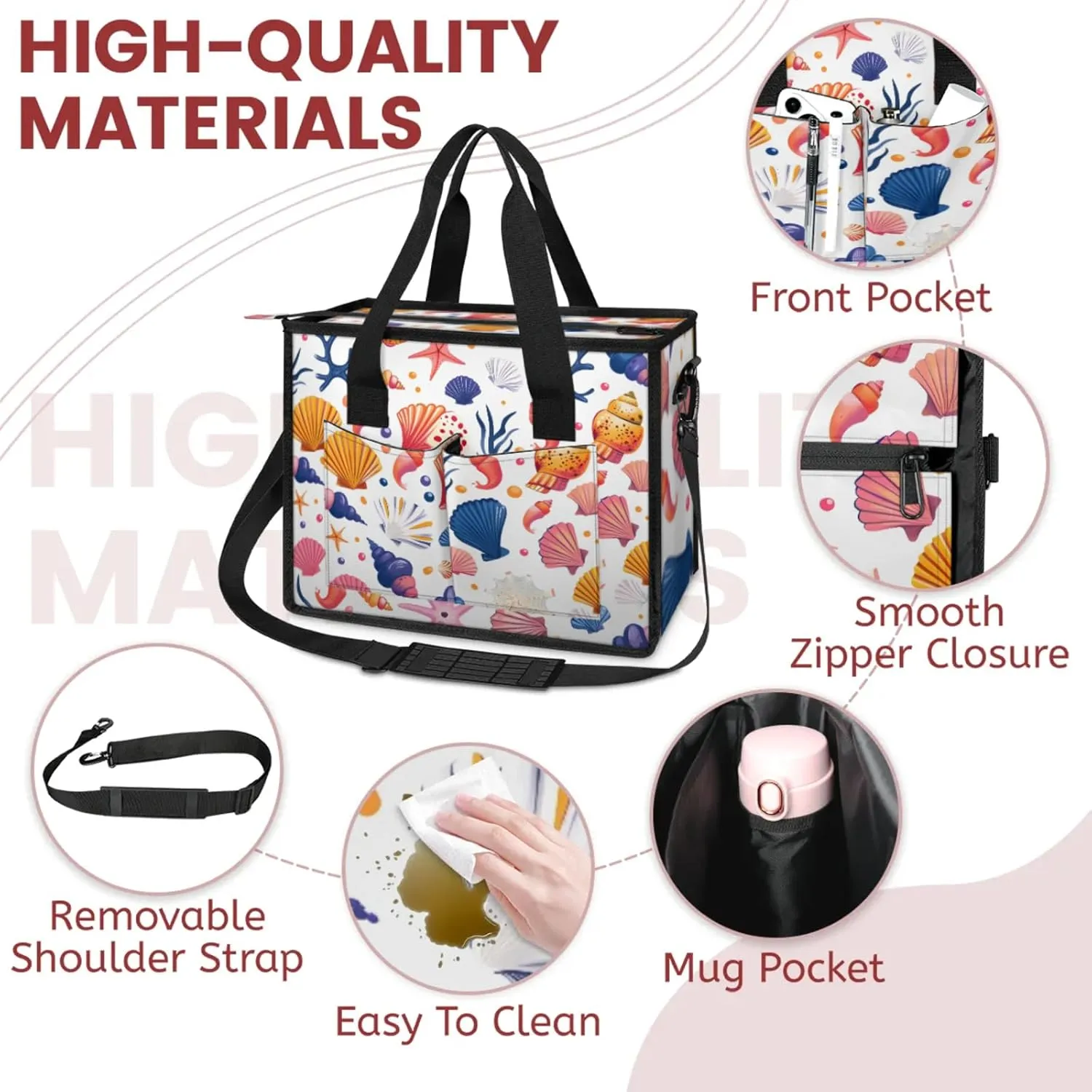Women Fashion Tote Bag Wallet Shoulder Bags Set 3PCS Top Handle Satchel Purse Large Zippered Handbag Daily Use