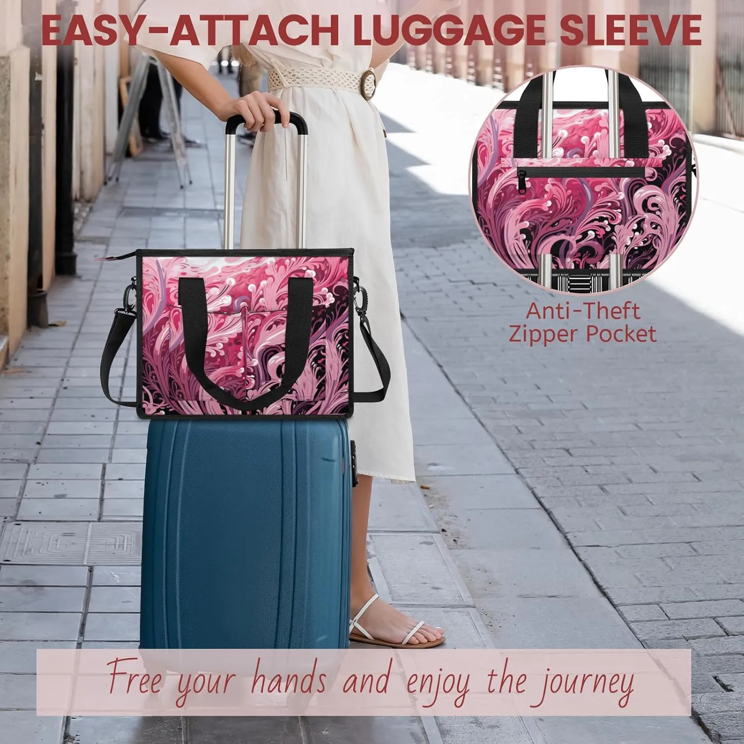 Women Fashion Tote Bag Wallet Shoulder Bags Set 3PCS Top Handle Satchel Purse Large Zippered Handbag Daily Use
