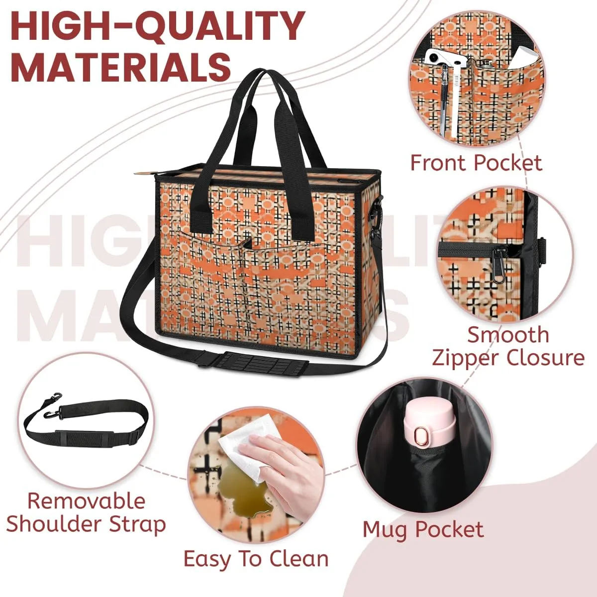 Women Fashion Tote Bag Wallet Shoulder Bags Set 3PCS Top Handle Satchel Purse Large Zippered Handbag Daily Use