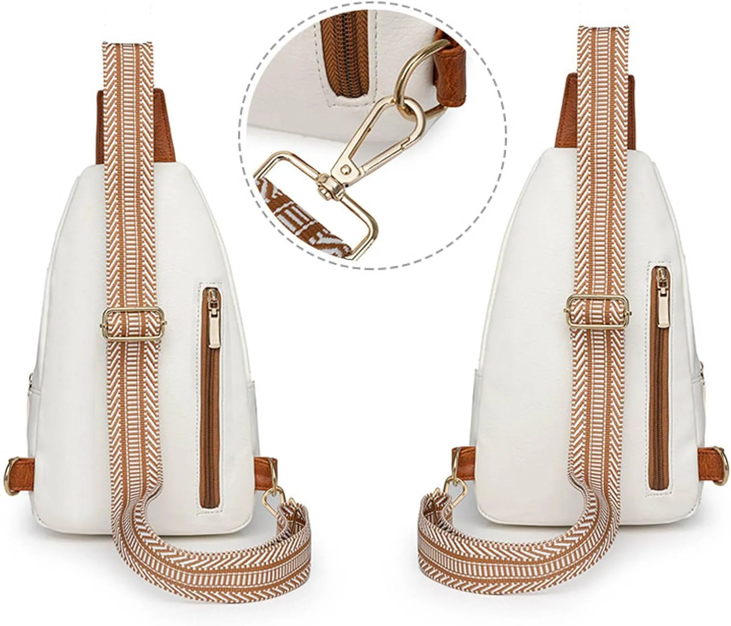 Women Shoulder Bag Fashion New Pattern Colored Simple And Practical Large Capacity Small Shoulder Bags (White, 18x6x30) women's shoulder handbags