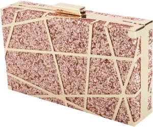 Women's Evening Bags metal Clutches Shoulder handBag Cross-body Purses