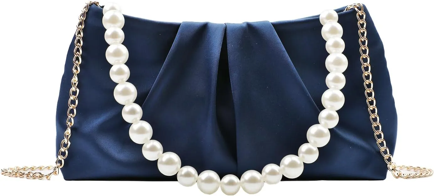 Womens Evening Clutch Pearl, Bride Evening Clutch Purses for Women, Formal Clutch Purses for Women Evening Prom