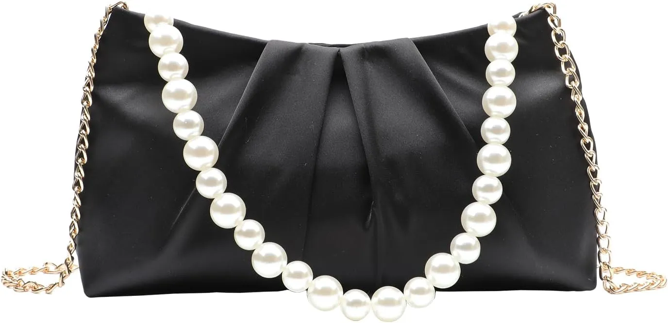 Womens Evening Clutch Pearl, Bride Evening Clutch Purses for Women, Formal Clutch Purses for Women Evening Prom