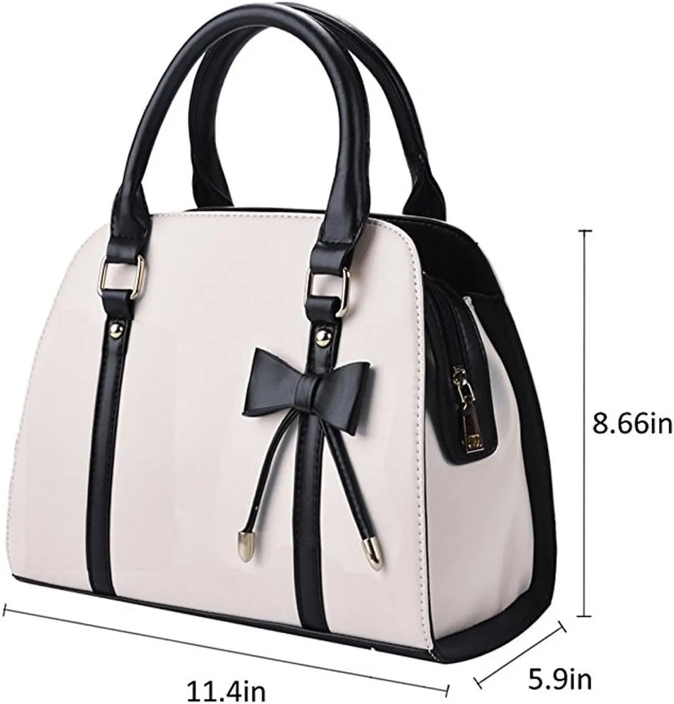 Women's Lady Handbag Little Bow Leisure Shoulder Bag Purse