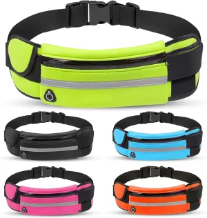 Women's Running Fanny Pack - Slim, Sporty Waist Belt Bag with Phone Holder, Ideal for Runners - Comfortable and Stylish Running Belt for Men and Women