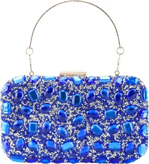 Womens Sparkly Rhinestone Sequin Glitter bag Clutch Evening Handbag Shoulder Bags Purse for Wedding Party Prom