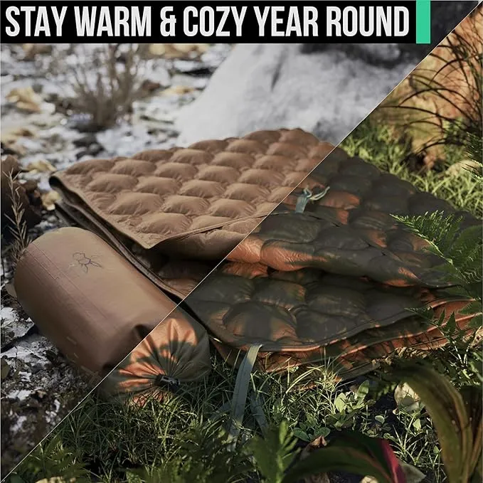 Woobie Blanket Poncho Liner Army & Military Blanket | Insulated Thermal Camping Blanket | USGI, Waterproof Army Gear & Military Gear