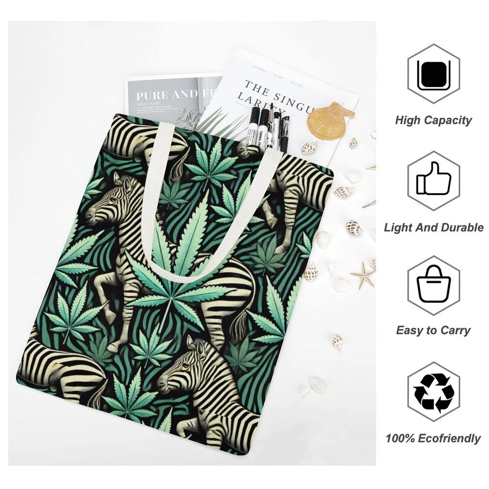 Zabra Canvas Tote
