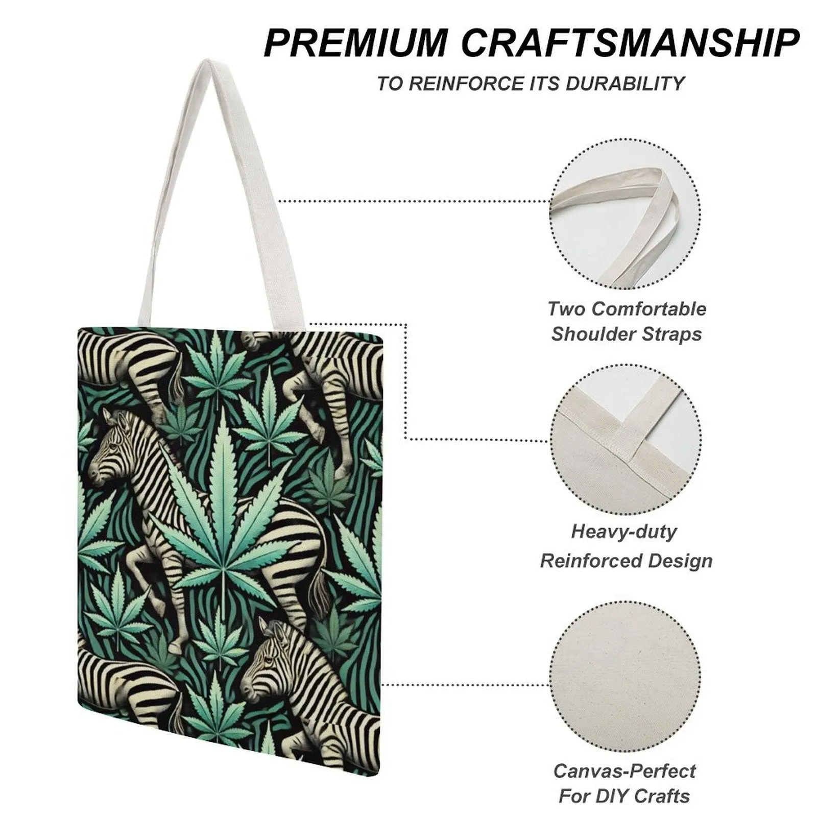 Zabra Canvas Tote