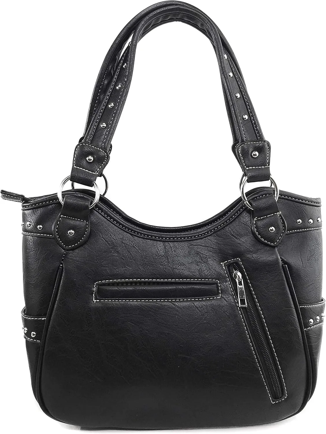 Zelris Spring Bloom Western Concho Women Conceal Carry Tote Handbag Purse Set