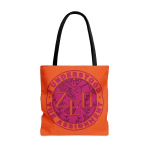 Zeta Epsilon Pi "I Understood the Assignment" Tote Bag