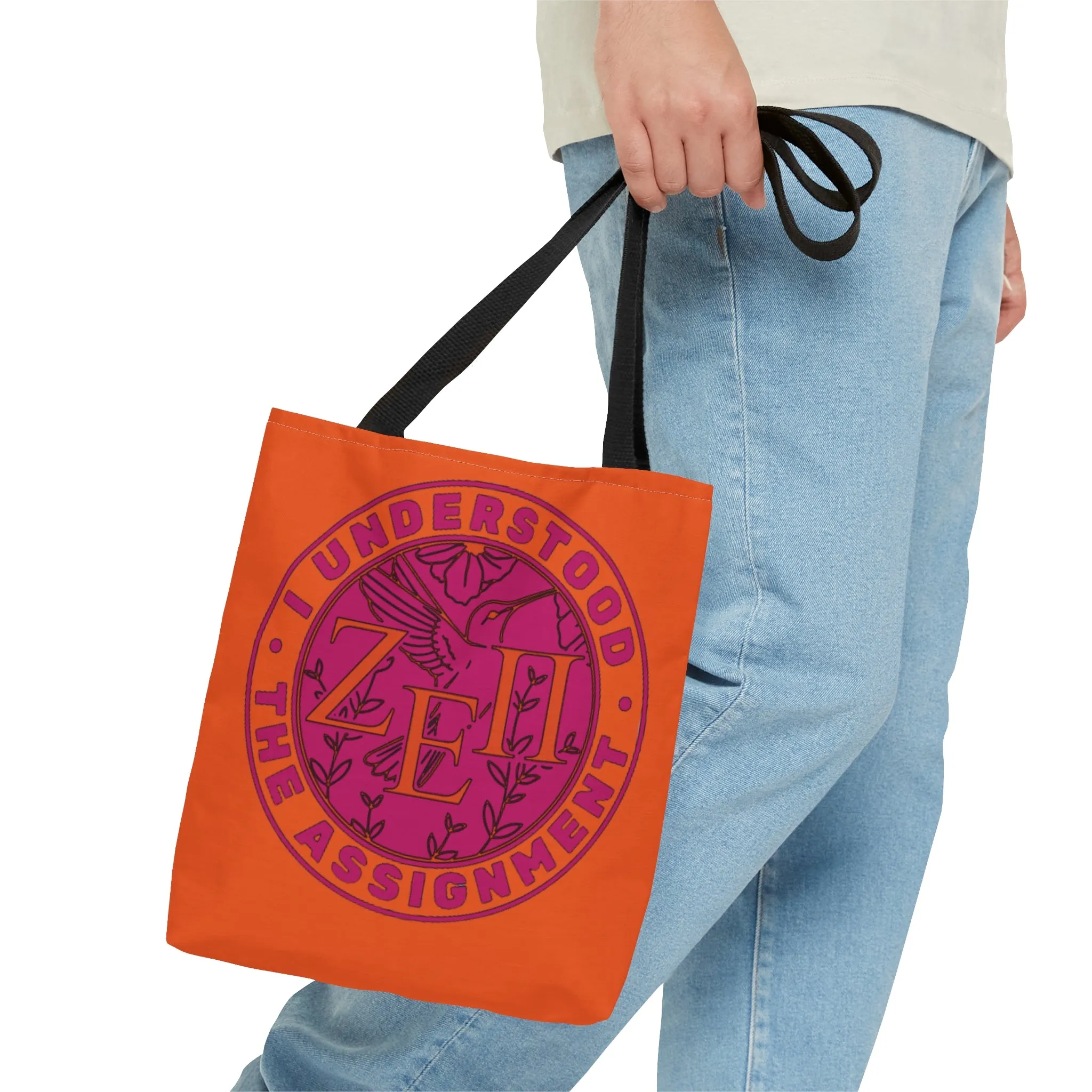 Zeta Epsilon Pi "I Understood the Assignment" Tote Bag
